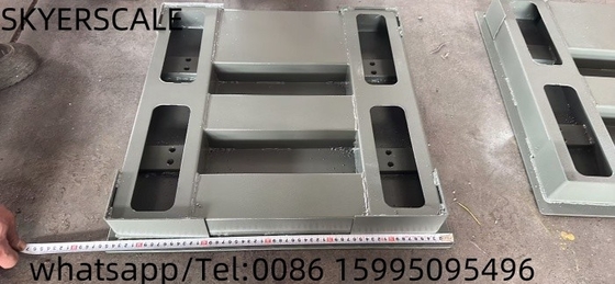 Anpassbares Fußbodenmaßstab aus Kohlenstoffstahl 1.5x1.5m 5 Tonnen mit OEM- und ODM-Unterstützung für die Industrie