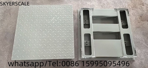 Anpassbares Fußbodenmaßstab aus Kohlenstoffstahl 1.5x1.5m 5 Tonnen mit OEM- und ODM-Unterstützung für die Industrie