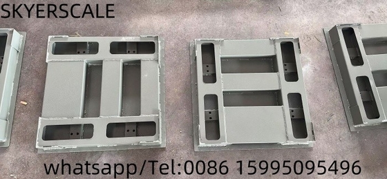 Karbonstahl-Plattform-Bodenwaage 1.22x1.22m 3t mit XK315A1X-Wagenindikator