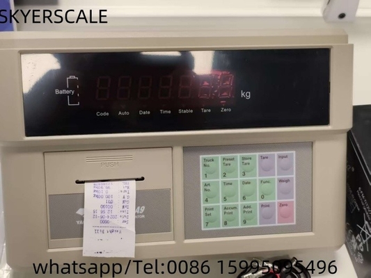 Industrielle Digitale Waage Indikator Yaohua A9P mit eingebauter Drucker für Lastwagenwaage