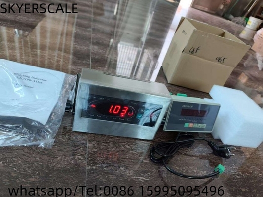 Yaohua Gewichtsanzeiger XK3190-A12ESS Edelstahl Gewichtsanzeiger LED