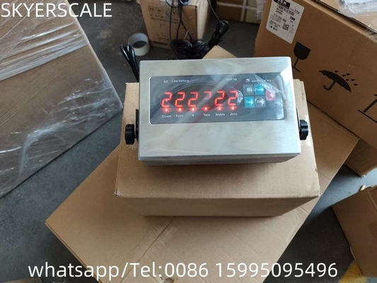 Gewichtsindikator Elektronische Gewichtung A12ESS Inox-Indikator für Plattformwaage und Bodenwaage