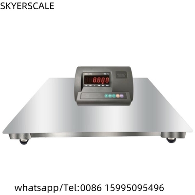 Balanza Digitale Gewichtsmaschine Edelstahl Elektronische Waage Basculas Industrie 3t Bodenplattform Waagen