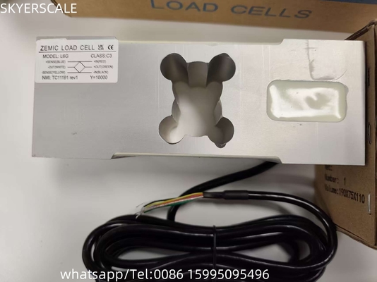 Zemic Force Sensors Lastzellen L6G Sensor 500kg 600kg für die Waage der Bankplattform