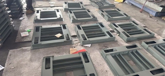 500 kg Plattformbodenwaage für die Abfallsortierung