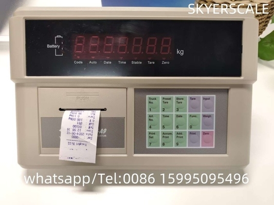 XK3190 A9P Gewichtsanzeiger für Lastwagenwaage mit eingebautem Drucker