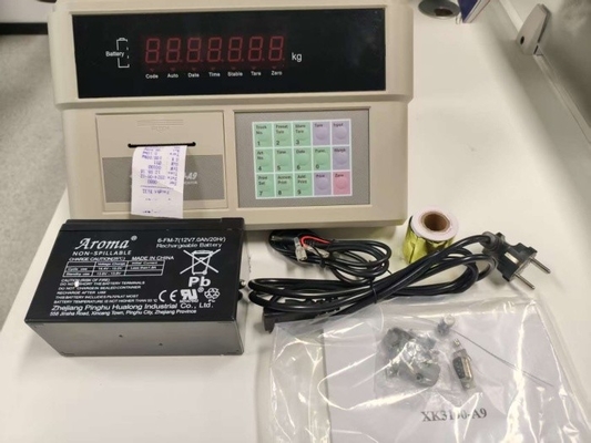 XK3190 A9P Gewichtsanzeiger für Lastwagenwaage mit eingebautem Drucker