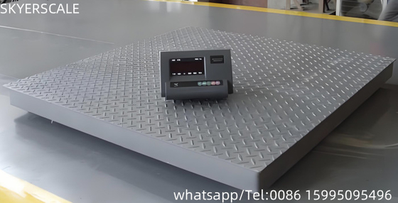 1t 3t 5t Industrielle digitale Plattform Waage Elektronische Bodenwaage Bankwaage 1x1m 1,5x1,5m