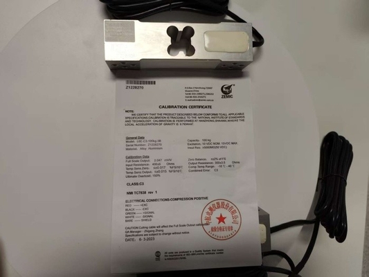 Zemic Brand Lastzellen Sensor L6E-100kg Für 30x30cm -50kg Bankplattform Waagen
