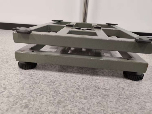 Kohle-Stahl-Plattform für die Industrie-Klasse Set-Benk-Skala 500 kg mit Edelstahl-Abdeckungsplatte