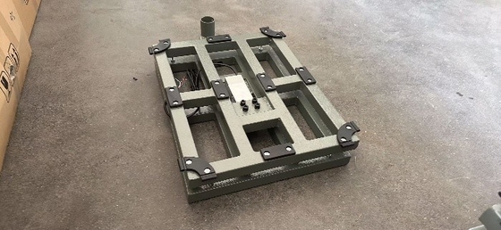 Digitale Waage aus leichtem Stahl 40x50cm 200kg mit Zemic L6E3 Lastzelle