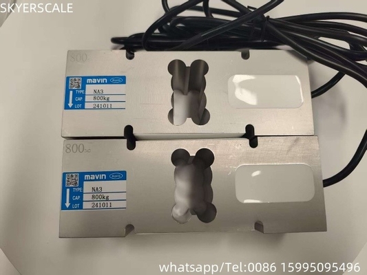 Rohs Mavin NA3 Lastzelle 800kg Große Quadrat-Loch-Plattform Skala-Sensor für das Wiegen Skala Packing Balance