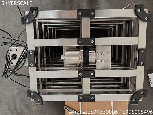 304 Edelstahl-Schauplatform Waage Waage Kapazität 300 kg