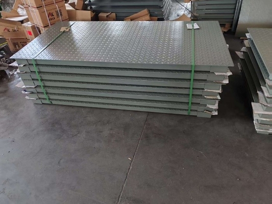 Leichte Stahl 0,8m x 1,2m Plattform 3 Tonnen Schwergewichtsskala Industrie-Boden-Skala