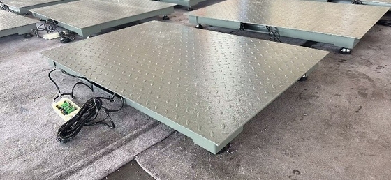 Waagen aus Kohlenstoffstahl 0,8 x 1,2 m 2 t