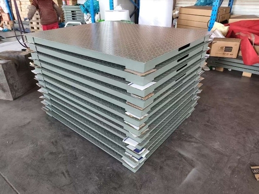 Waagen aus Kohlenstoffstahl 0,8 x 1,2 m 2 t