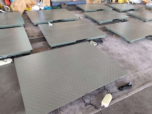Waagen aus Kohlenstoffstahl 0,8 x 1,2 m 2 t