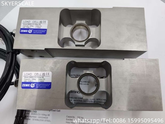 Zemic BM6G-C3-100kg-3B IP68 wasserdichtes OIML-Lastzellensor