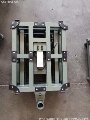 Elektronische 450 X 550 mm 300 kg leichte Stahlkompakte Plattform mit großem LED-Display