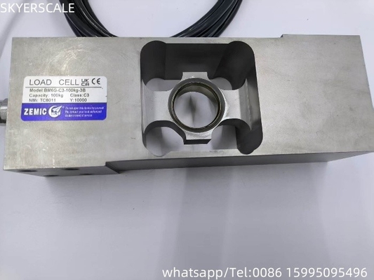 BM6G 100 kg ~ 500 kg Lastzelle ZEMIC Einpunktsensor OIML NETP Kraftwandler für elektronische Waage