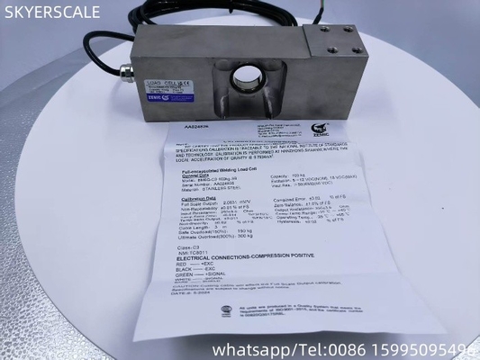 BM6G 100 kg ~ 500 kg Lastzelle ZEMIC Einpunktsensor OIML NETP Kraftwandler für elektronische Waage