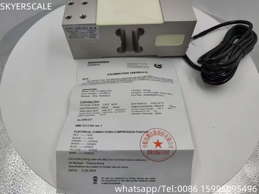 Zemic L6G 500 kg Wägesensor Elektronische Waage Verpackungsskala