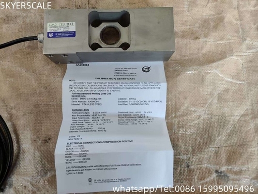IP68 wasserdichte Lastzelle Edelstahl zemic BM6G 50kg 100kg 300kg 500kg Wiegezellen