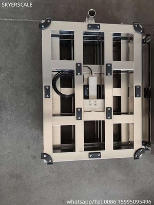 304 Edelstahl 600x800mm Elektronische Gewichtswaage 500kg Bankwaage Plattform