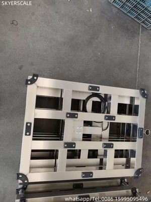 304 Edelstahl 600x800mm Elektronische Gewichtswaage 500kg Bankwaage Plattform