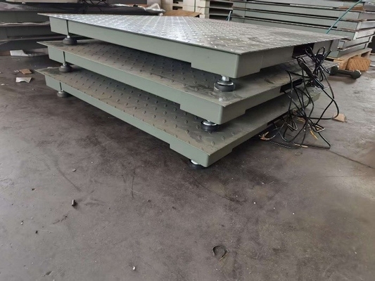 Industrieweisen aus Kohlenstoffstahl 1,4x1,4m 5t Elektronische Bodenwaage