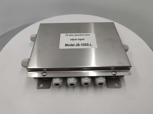 Wasserdichte IP67 Edelstahlverbindungsbox 10 Draht für Waagebrücke