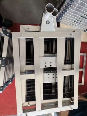 304 Edelstahl 80x80cm Bankwaage Inox Schwerlastplattformwaage 800kg