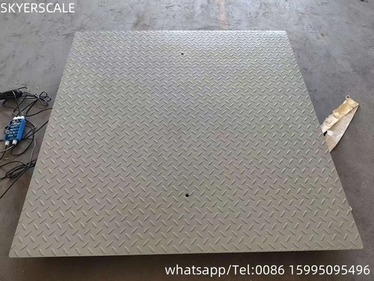 1.2x2m 3t digitale Plattform aus Industrie-Kohlenstoffstahl