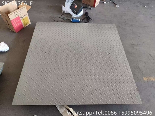 1.2x2m 3t digitale Plattform aus Industrie-Kohlenstoffstahl