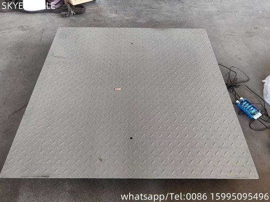 1.2x2m 3t digitale Plattform aus Industrie-Kohlenstoffstahl