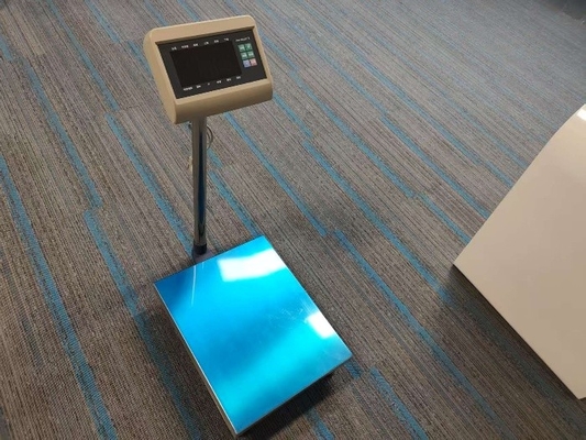 500 kg Kohlenstoffstahl Industriegewichtung Portable Floor Bench Plattform Waage mit XK3190-T7+E Display