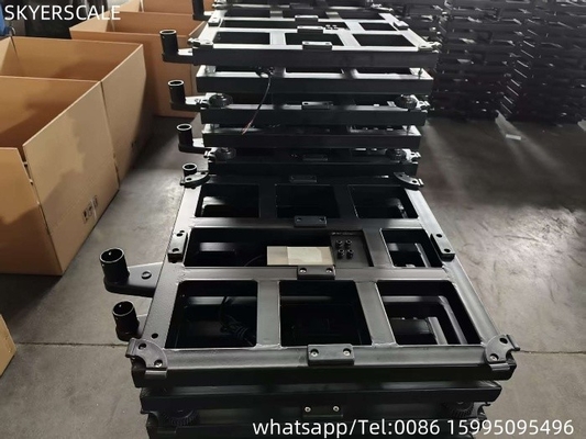 Leichte Stahl 450x450mm 500kg Gewichtsskala mit Zemic L6G 600kg Ladekell