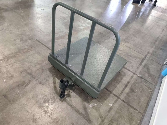 50x60cm Bankwaage Material aus Kohlenstoffstahl + Kartenplatte Balance Elektronische Waage für 300 kg