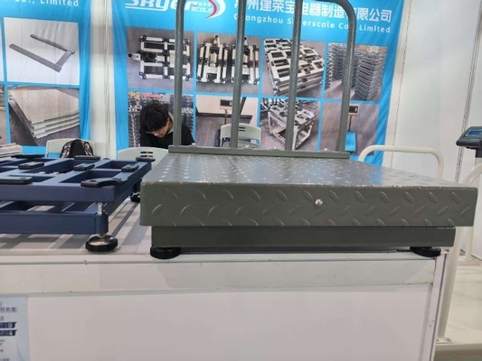 50x60cm Bankwaage Material aus Kohlenstoffstahl + Kartenplatte Balance Elektronische Waage für 300 kg