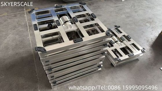 304 Edelstahl Hochpräzision 450*600mm Reichweite 300KG Elektronische Gewichtsskala