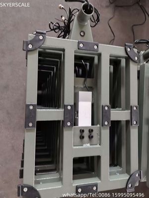 300 x 400 mm Elektronische Bankplattform Skala Kohlenstoffstahl Überlastschutz 100 kg Kapazität