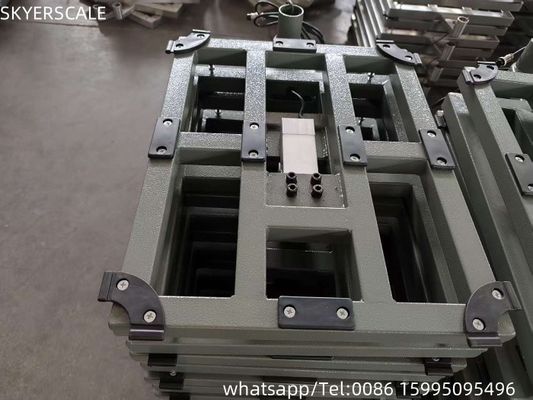 300 x 400 mm Elektronische Bankplattform Skala Kohlenstoffstahl Überlastschutz 100 kg Kapazität