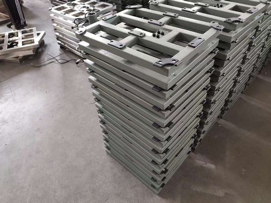 300 x 400 mm Elektronische Bankplattform Skala Kohlenstoffstahl Überlastschutz 100 kg Kapazität