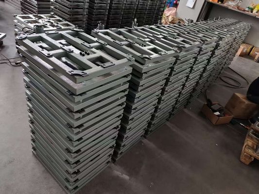 30*40cm Bankwaage Material aus Kohlenstoffstahl mit Edelstahlplattenwaage Elektronische Waage für 200 kg