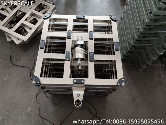 304 Edelstahl-Schale 600 * 800 mm 300 kg Waage und Wasserdichte Plattformwaage