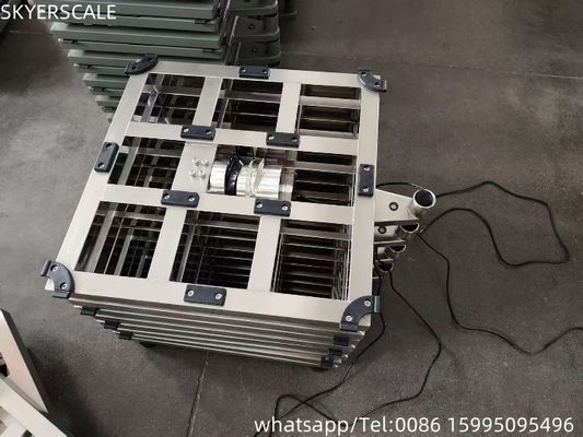 304 Edelstahl-Schale 600 * 800 mm 300 kg Waage und Wasserdichte Plattformwaage