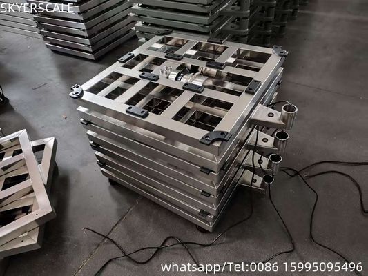 304 Edelstahl-Schale 600 * 800 mm 300 kg Waage und Wasserdichte Plattformwaage