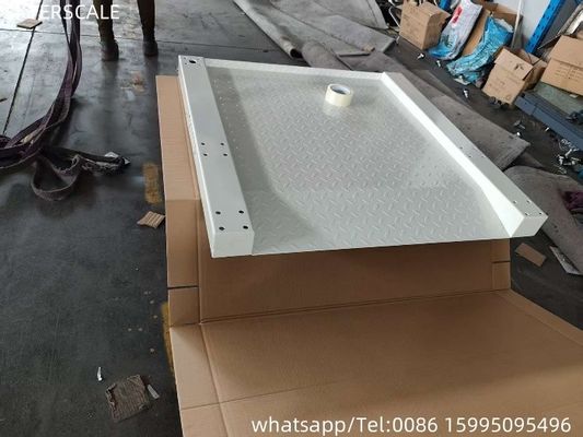 Niedrigprofil 3 Tonnen Elektronische Digitale Waage mit Schwerlast-Bodenstuhl-Rad-Display Typ A12