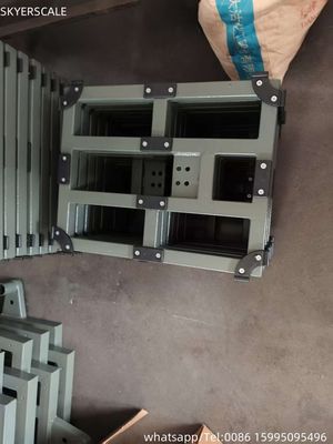 500x600 mm 300kg Karton Stahlplattform Gewichtungsskala Industriegewichtsbänke Gewichte mit KELI UDA oder Zemic L6G Lastzelle