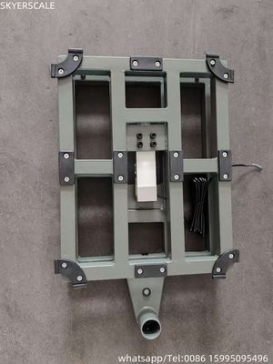 Kohlenstoffstahl 30x40 cm 200 kg Plattformwaage Bankwaage mit A12E-Wagenindikator